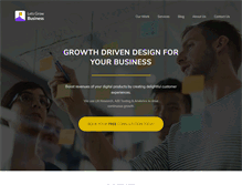 Tablet Screenshot of letsgrowbusiness.com